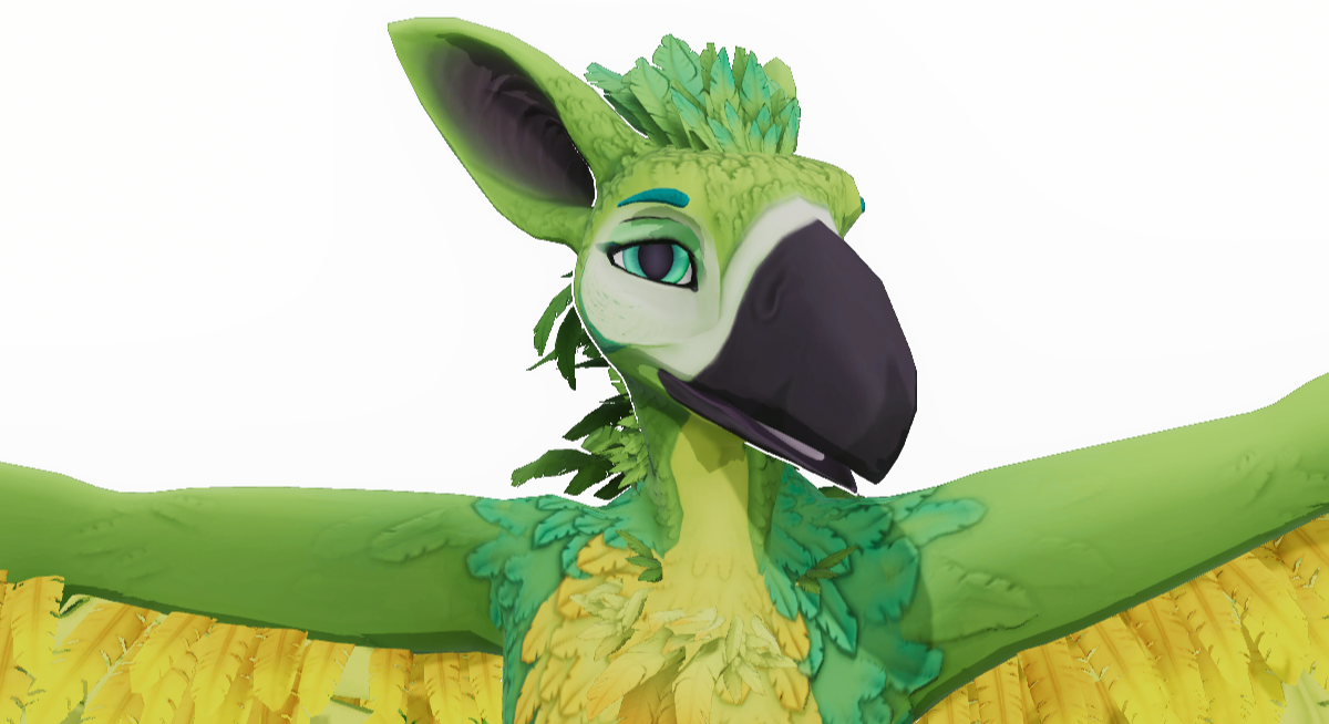 A snake curls around a divider